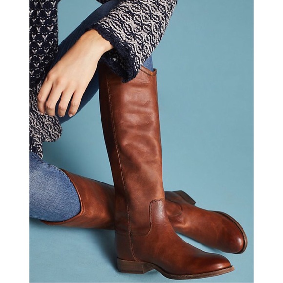 Frye Melissa Button 2 Riding Motorcycle Boots - Picture 7 of 8